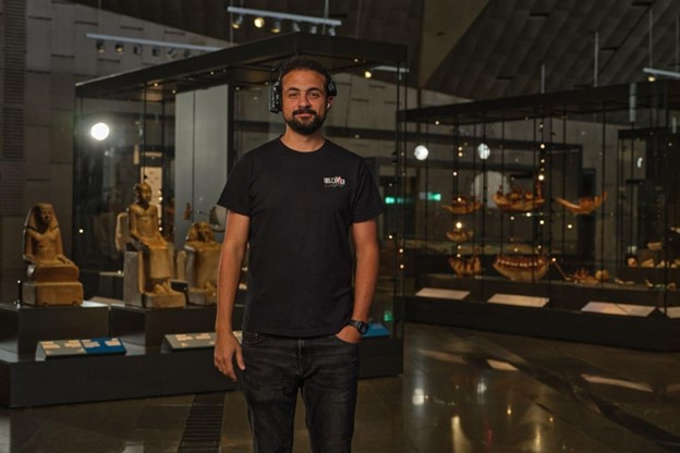 Youssef Shokri, project’s producer creating the official promo for the GEM Opening.