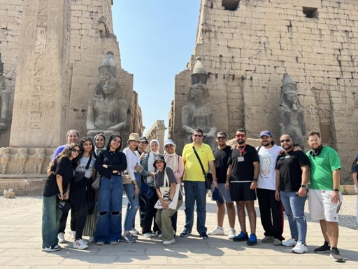 CIC Architecture Students Explore Luxor and Aswan on Field Trip