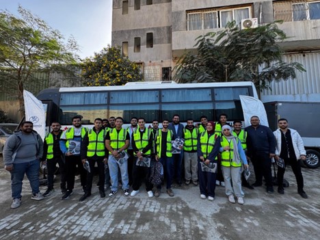 CIC Brainiacs Explore Manufacturing Processes at Al-Andalusia Factory