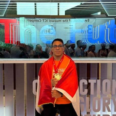 CIC Student Omar Akram Excels in Huawei ICT Competitions